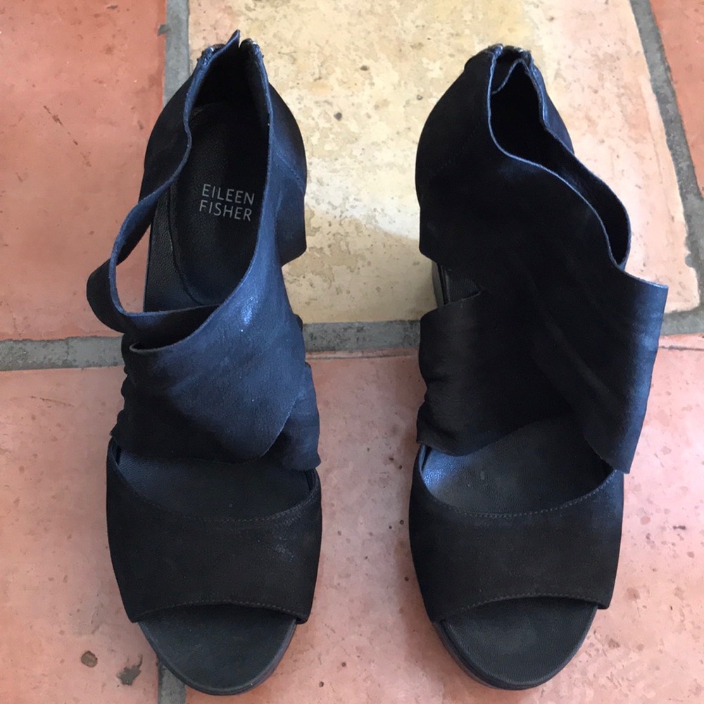 Eileen Fisher Wedge platform sandals - NEW